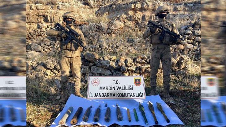 PKK’ya ait ağır silah mühimmatı ele geçirildi