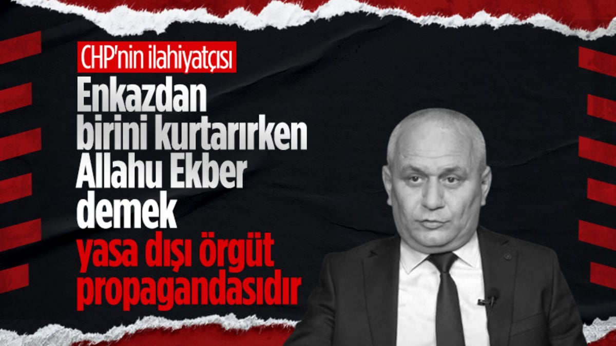 CHP’li İlahiyatçı Cemil Kılıç: Enkaz çıkarırken Allah’u Ekber diyenler propaganda yapıyor