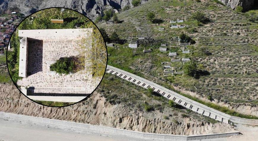 Halk arasında rivayetiyle biliniyor, onlarca basamak tek tek çıkılıyor!