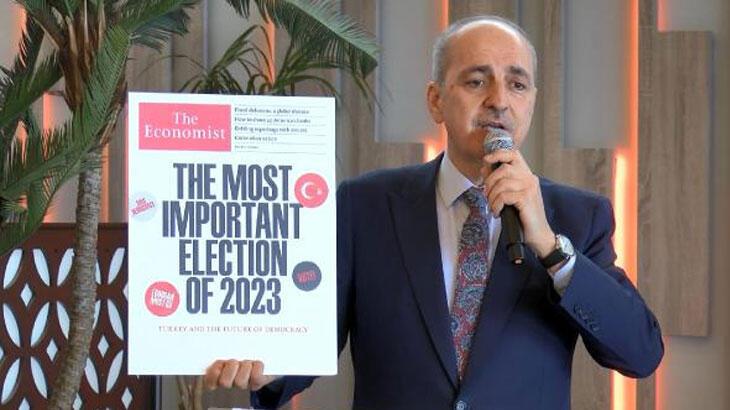 Kurtulmuş’tan The Economist’e tepki