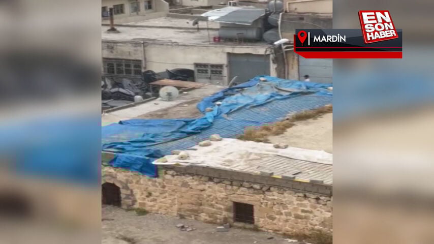 Mardin’de iki aile arasındaki kavga kamerada