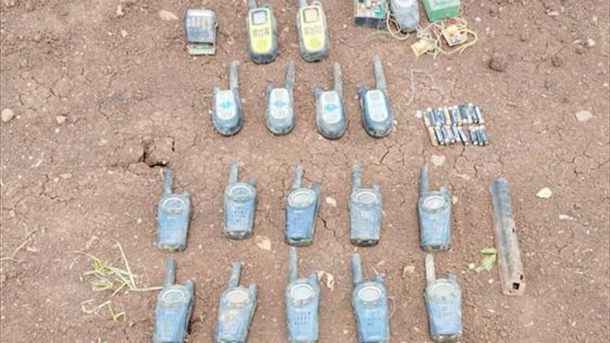 Siirt’te PKK’ya operasyon: 18 telsiz ve 2 patlatma düzeneği ele geçirildi