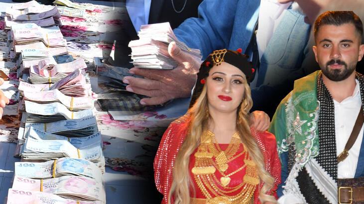 Tam 2 gün sürdü! Şırnak’ta 45 koyunun kesildiği aşiret düğününde milyonluk takı