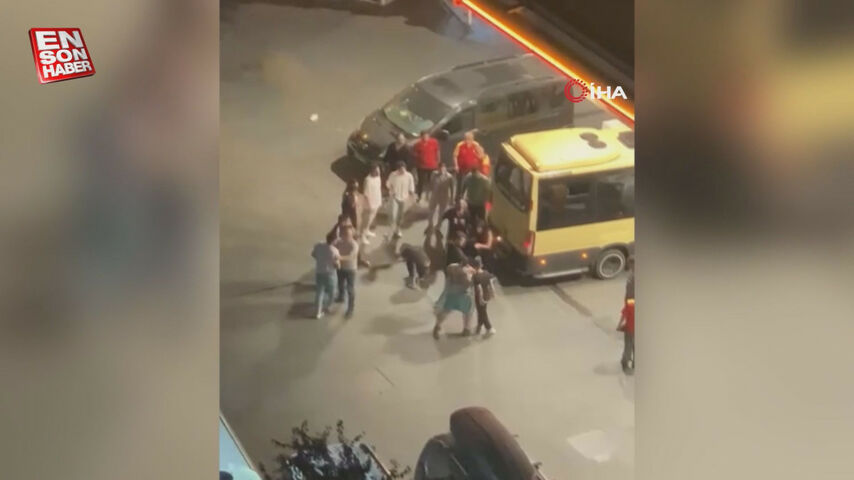 Beyoğlu’nda dayak yedikleri gençlerin üzerine araç sürdü