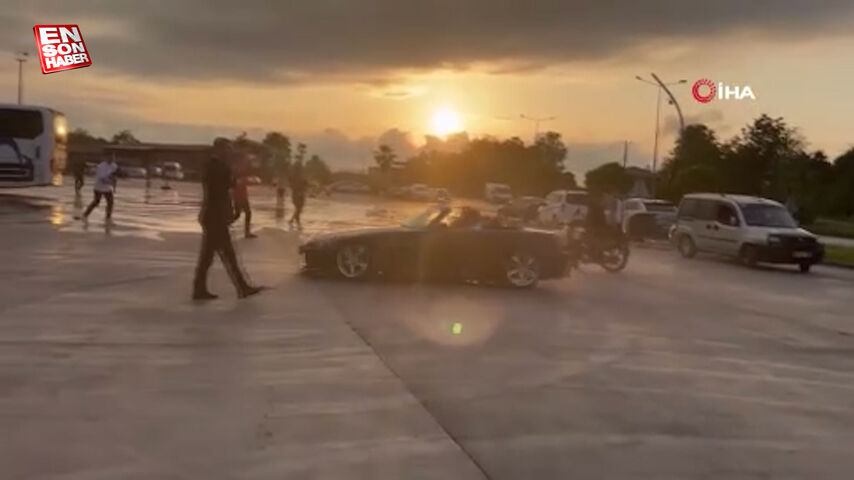 Drift tutkusu pahalıya mal oldu: Toplam 300 bin lira ceza yedi, ehliyeti süresiz iptal oldu