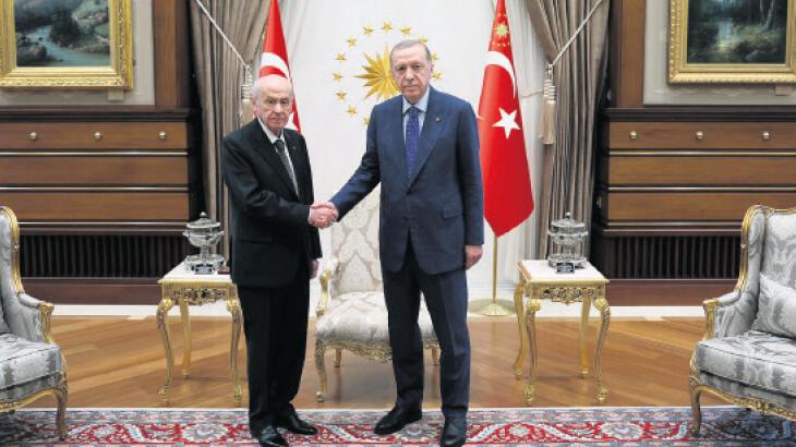 Erdoğan ve Bahçeli’den sürpriz görüşme