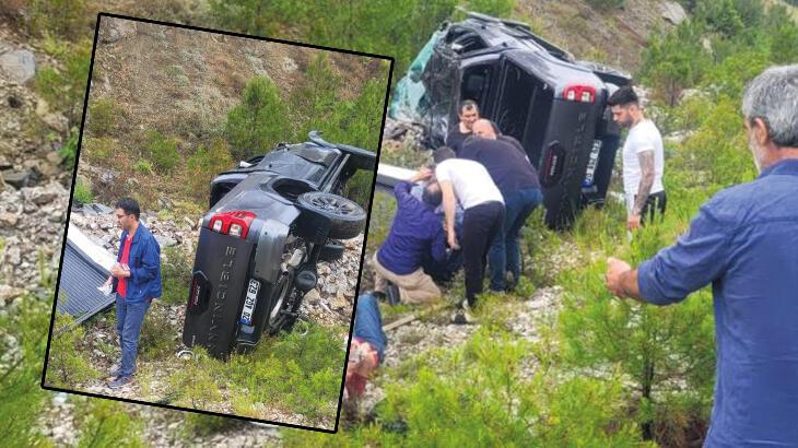 Eski Bakan Nihat Zeybekci kaza yaptı