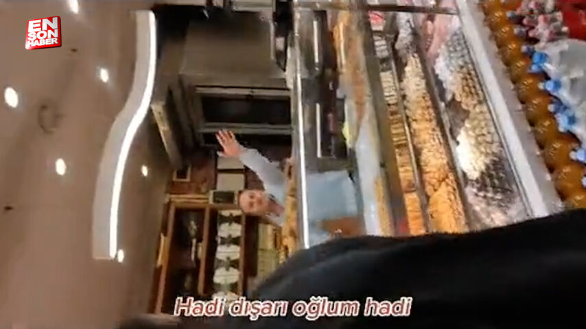 Sultangazi’de ‘Reis’ diye bağıran çocuğa fırıncı hakaret etti