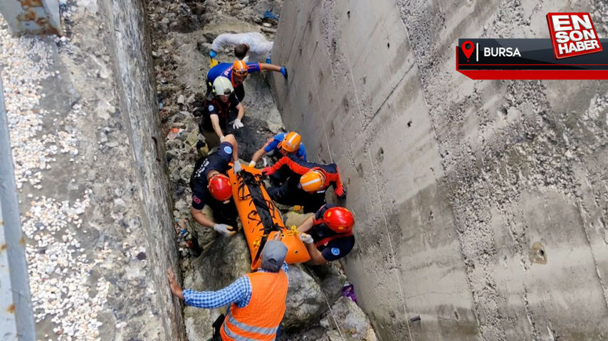 Bursa’da derede yatağında kadın cesedi bulundu