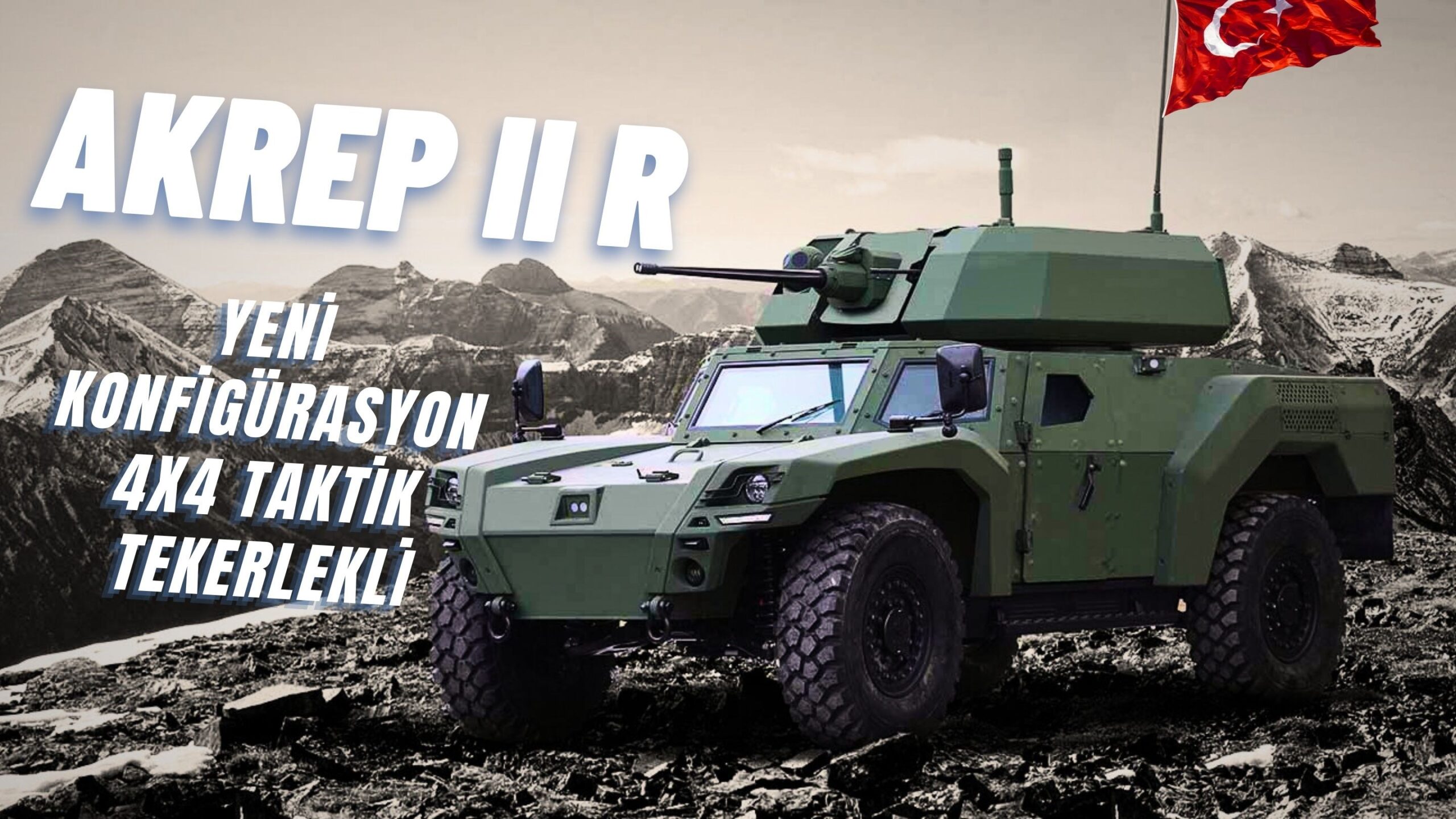 Otokar AKREP II R Keşif ve Gözetleme Aracı IDEF’23’te görücüye çıktı