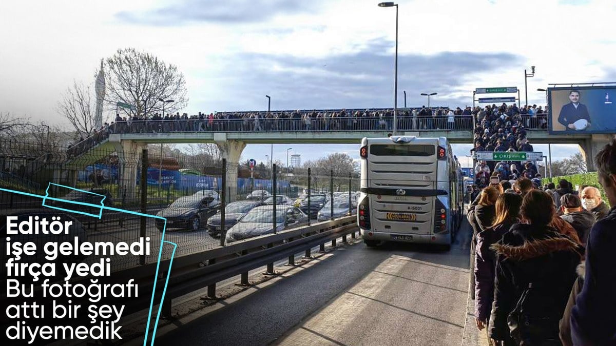 İstanbul’da ulaşım yine çileye döndü! Metrobüs arızası vatandaşları mağdur etti