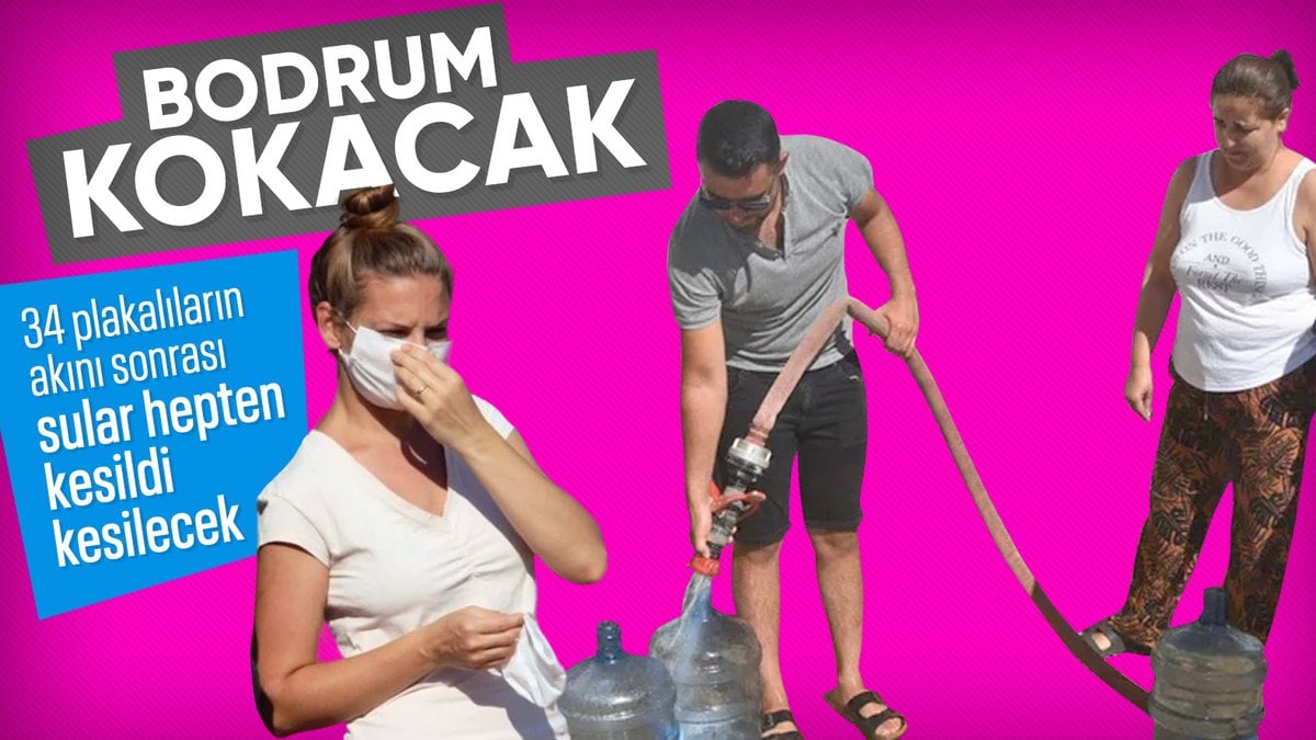 Bodrum’da nüfus 1 milyona yaklaştı: Su kaynakları alarm veriyor