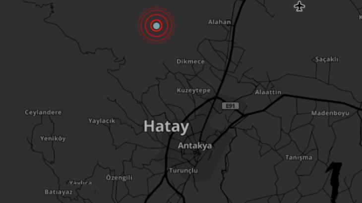 Antakya’da 3.8 büyüklüğünde deprem