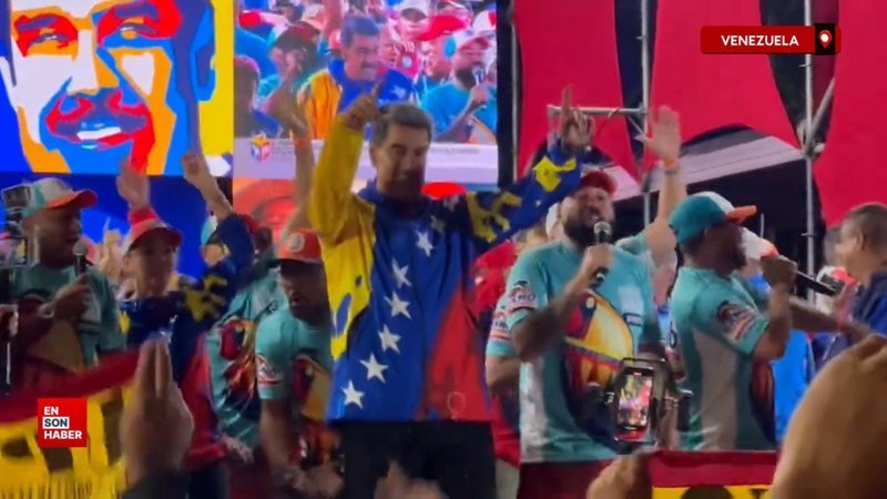 Venezuela’da seçimi kazanan Nicholas Maduro oldu