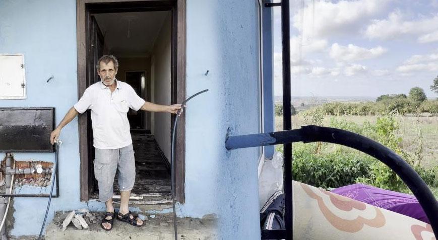 Böyle kötülük görülmedi! Eve hortum sokup 10 gün çeşmeyi açık bıraktılar