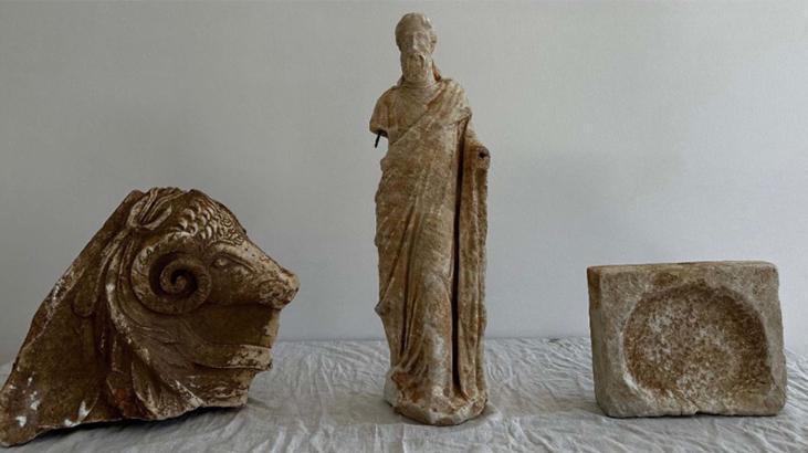 Kral Hekatomnos’un heykeli ele geçirildi! Tarihi eser operasyonu