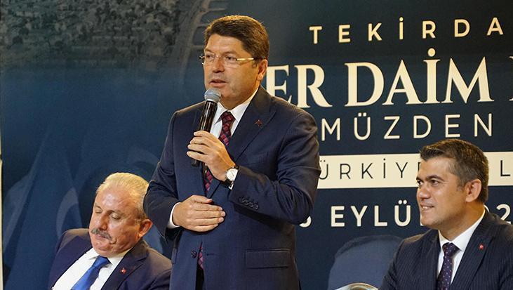 Adalet Bakanı Tunç’tan yeni anayasa mesajı