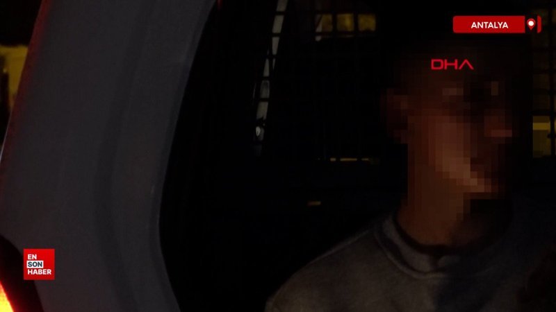 Antalya’da ehliyetsiz yakalanan 17 yaşındaki sürücü ağladı