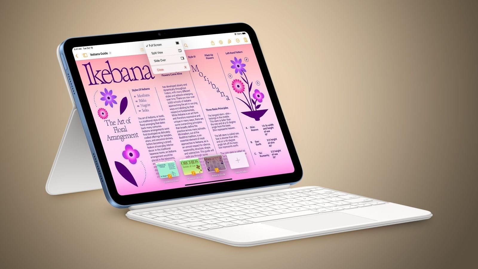 Apple, iPad için yeniden tasarlanmış Magic Keyboard üzerinde çalışıyor