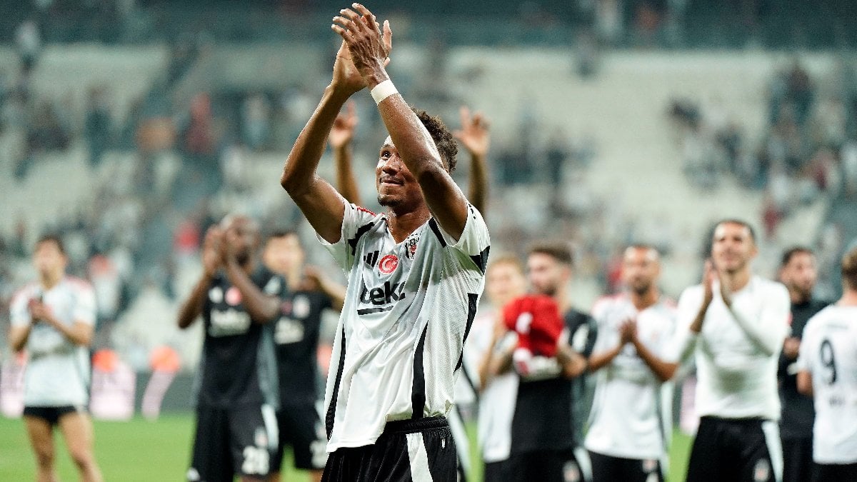 Beşiktaş’ta maç sonu üçlüsü Felix Uduokhai’den