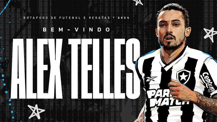 Botafogo, Alex Telles’i kadrosuna kattı!