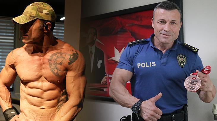Emniyet müdür yardımcısı vücut geliştirmede derece yaptı! Yeni hedefini açıkladı
