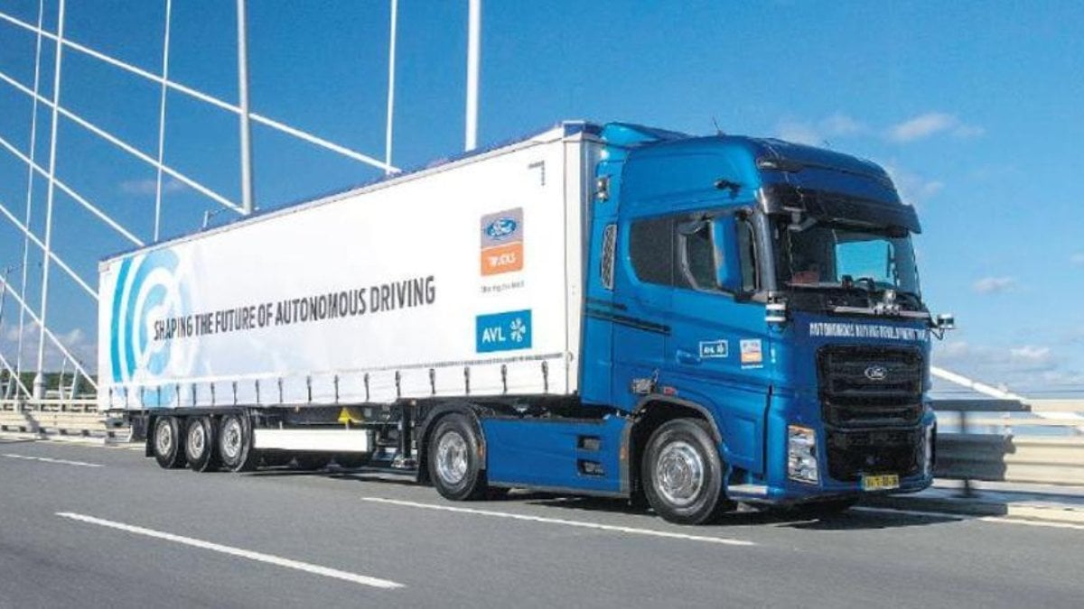 Ford Trucks’ın sürücüsüz kamyonu test için yollara çıktı