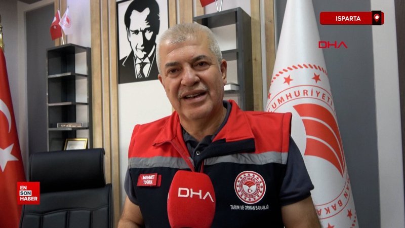 Isparta’da elma üreticilerine ‘kalıntı bırakmayan ilaç kullanın’ uyarısı