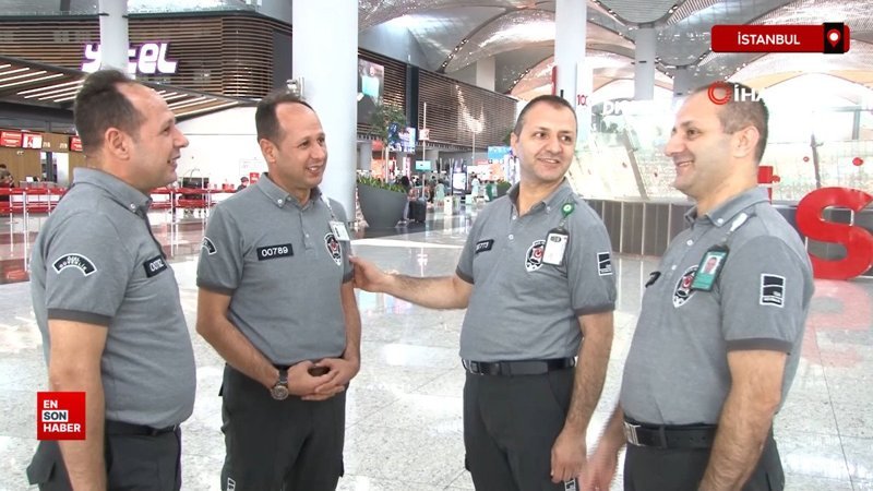 İstanbul Havalimanının ikiz güvenlik görevlileri
