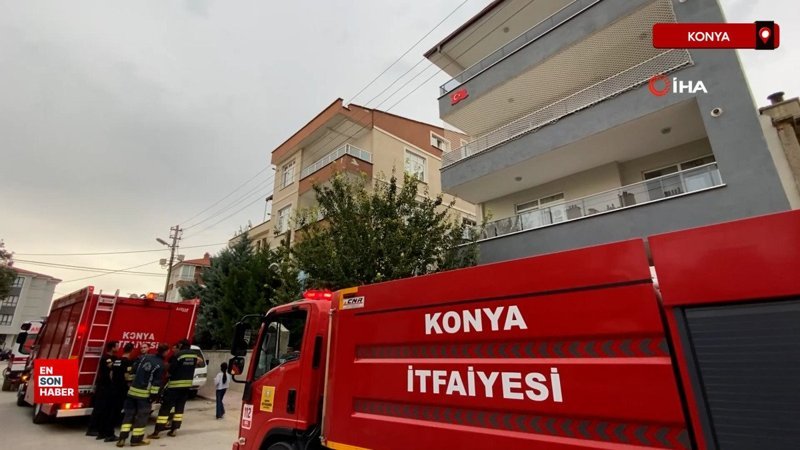 Konya’da doğum günü kutlamasında helyum gazının bulunduğu tüp patladı