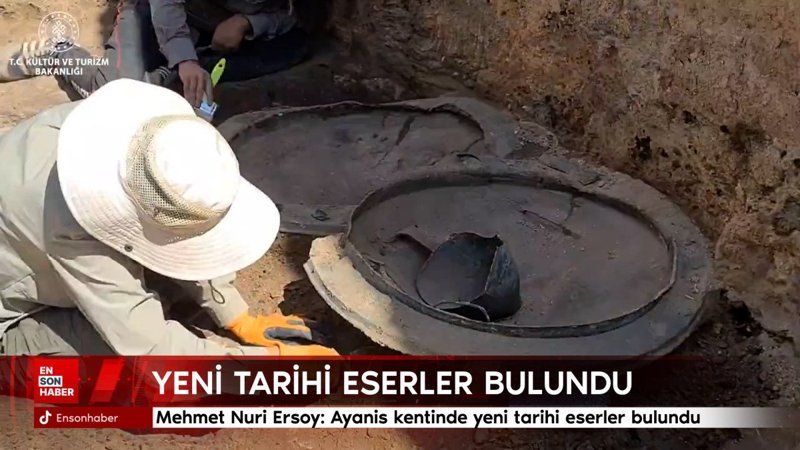 Mehmet Nuri Ersoy: Ayanis kentinde yeni tarihi eserler bulundu