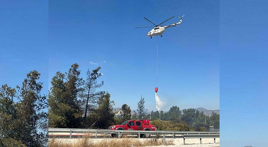 Milas’taki yangın kontrol altına alındı