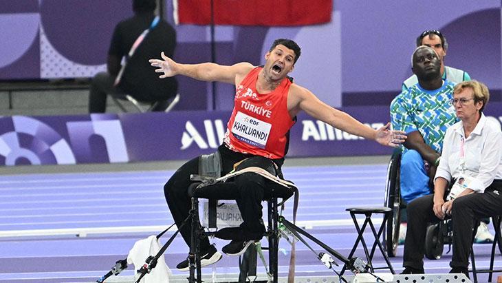 Paralimpik Oyunları’nda Muhammet Khalvandi’den gümüş madalya!