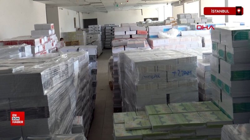 Yeni eğitim öğretim yılının ders kitapları okullara ulaştı